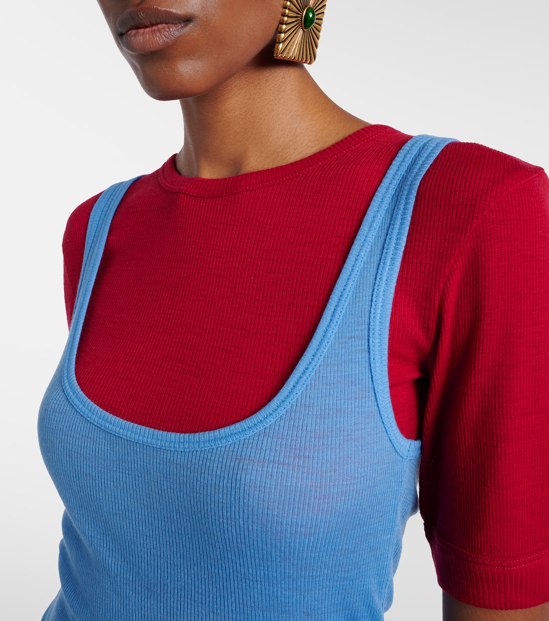 Top Medusa aus Schurwolle | Versace