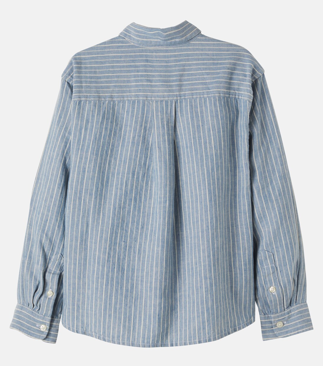 Striped linen and cotton shirt | Polo Ralph Lauren Kids