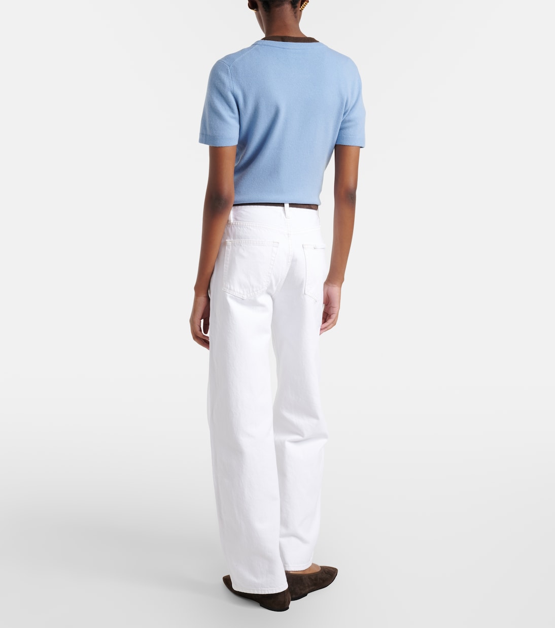 Bow barrel-leg jeans | Frame