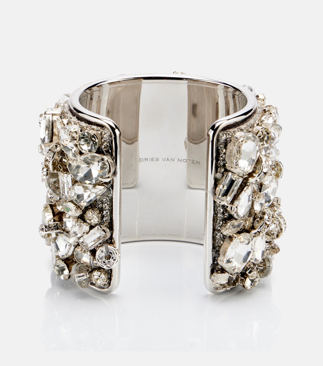Crystal-embellished cuff bracelet | Dries Van Noten