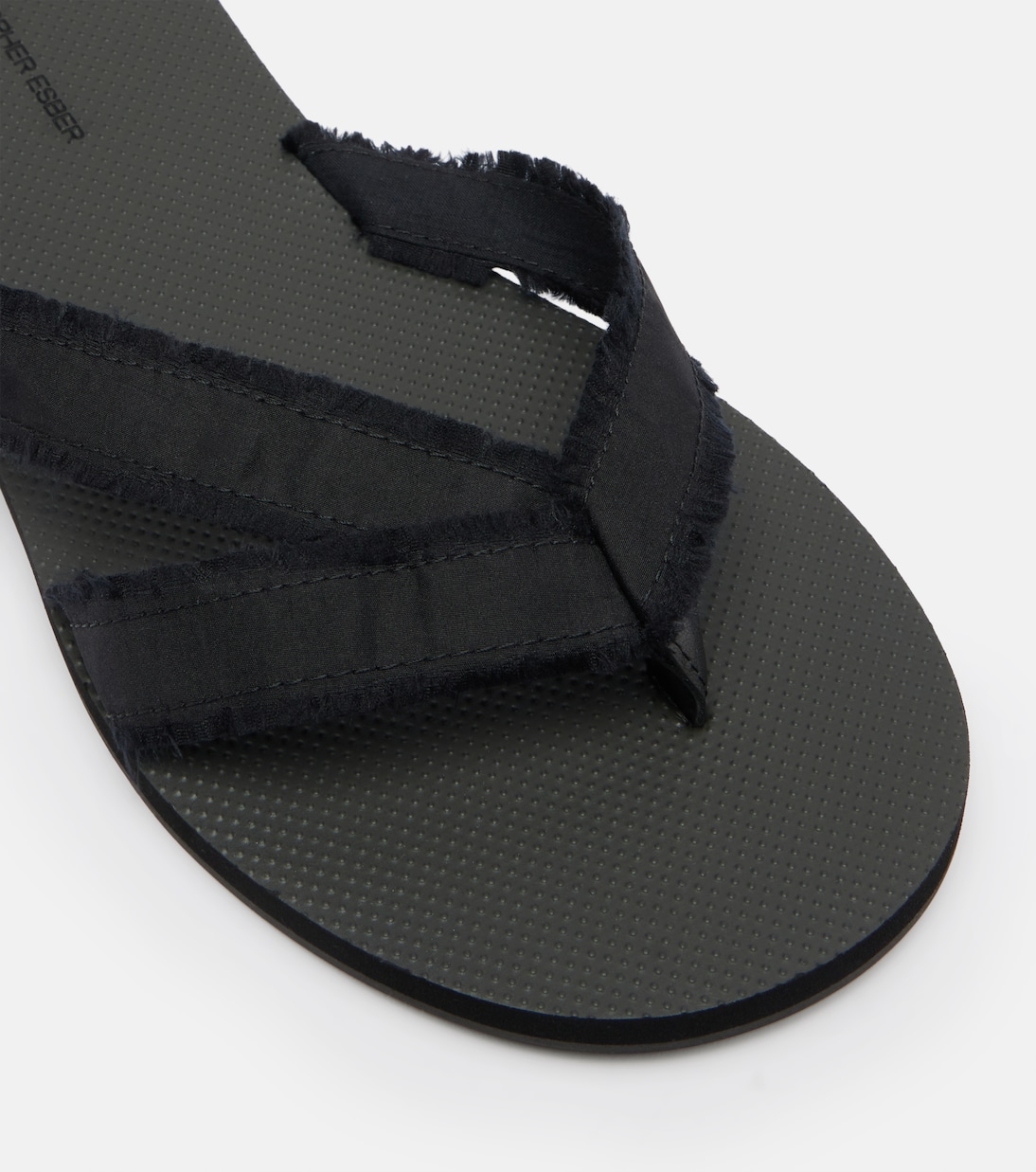Freya satin thong sandals | Christopher Esber