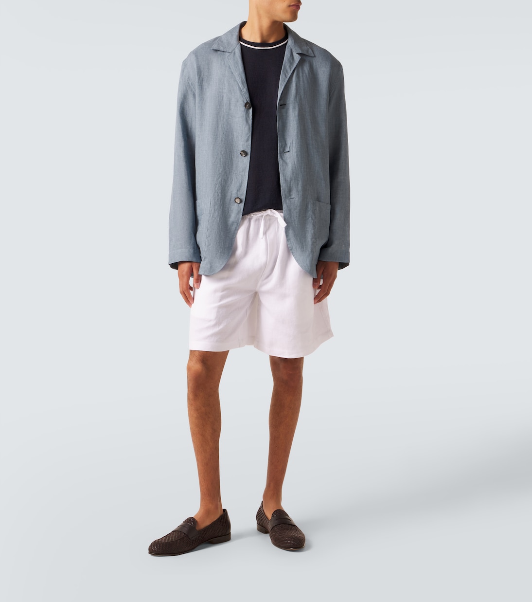 Linen overshirt | Brioni