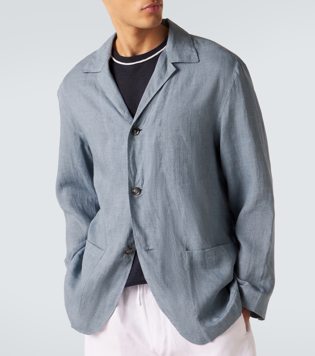Linen overshirt | Brioni