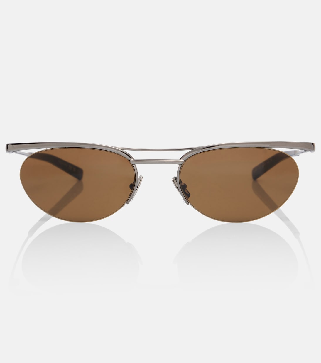 Gafas de sol ovaladas SL Logo | Saint Laurent