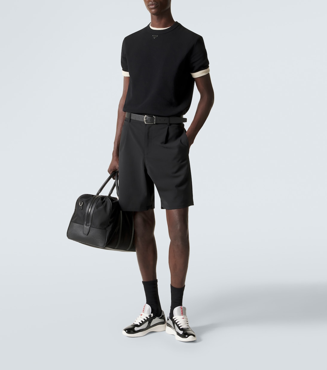 T-Shirt aus Baumwolle | Prada