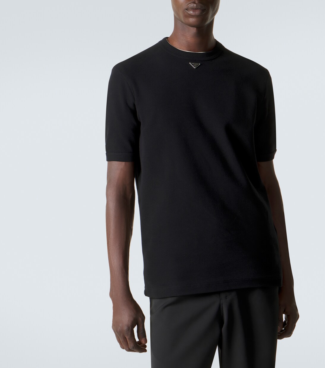 T-Shirt aus Baumwolle | Prada