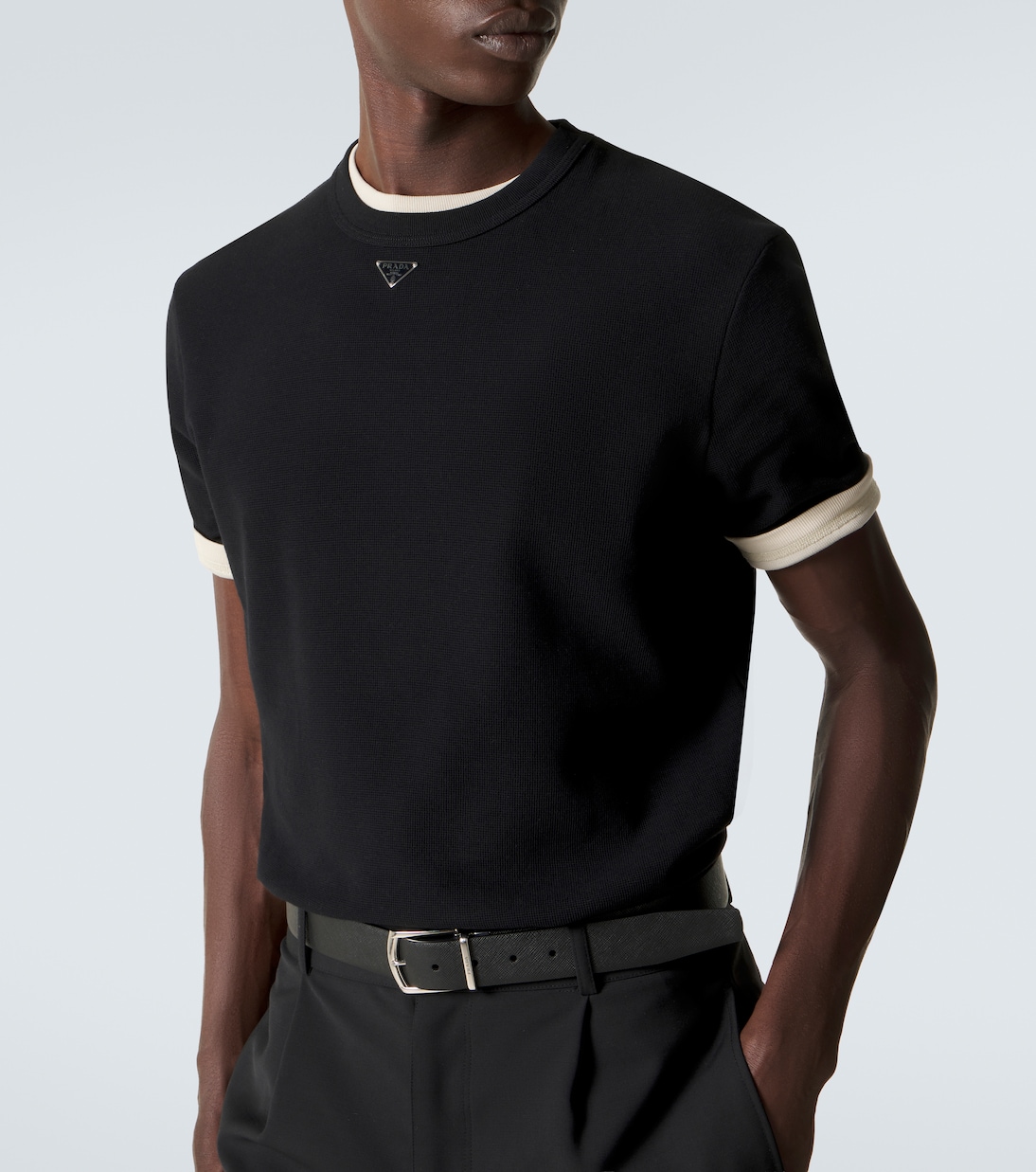 T-Shirt aus Baumwolle | Prada