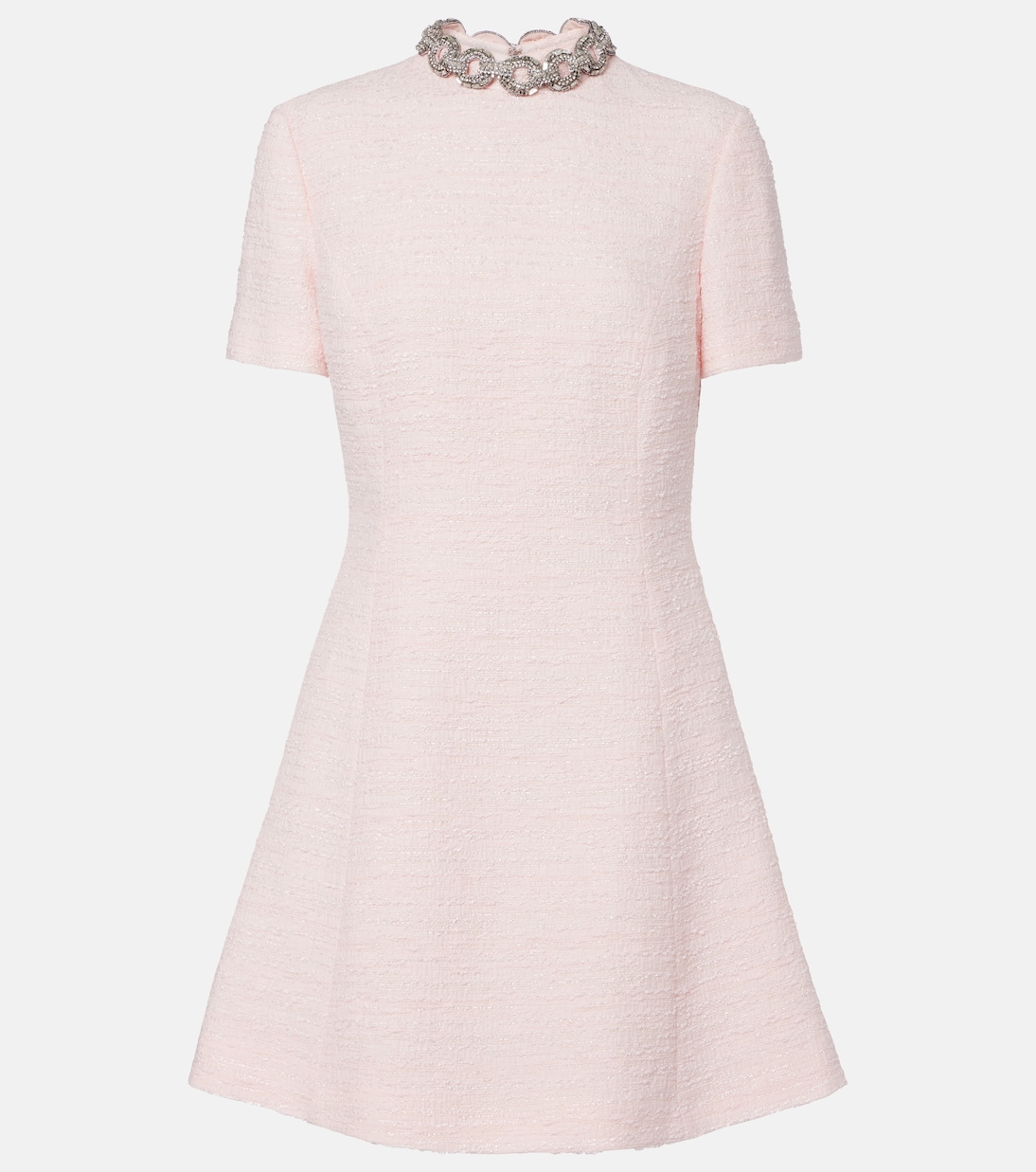 Embellished tweed minidress | Valentino