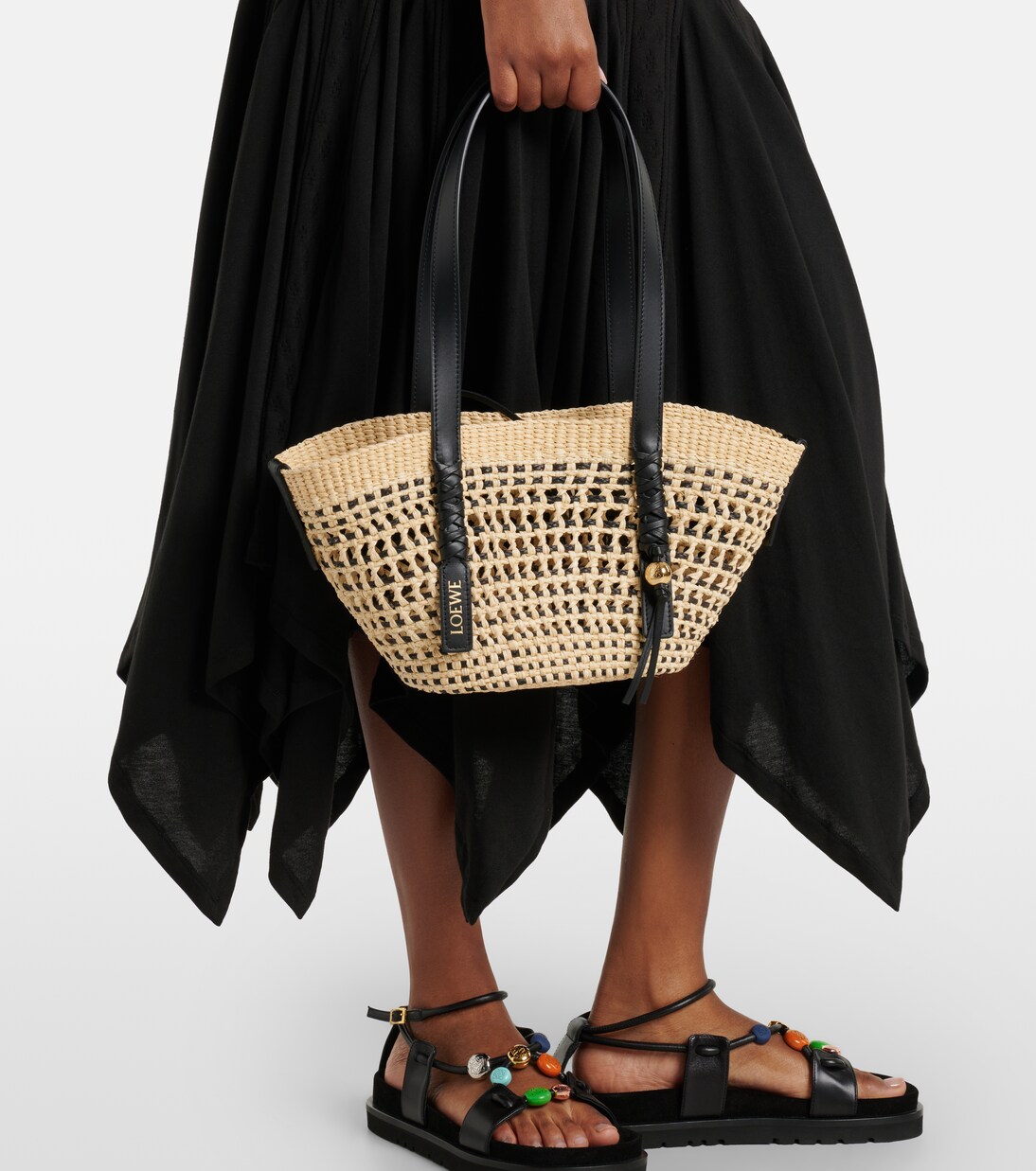 Paula's Ibiza Braid Small basket bag | Loewe