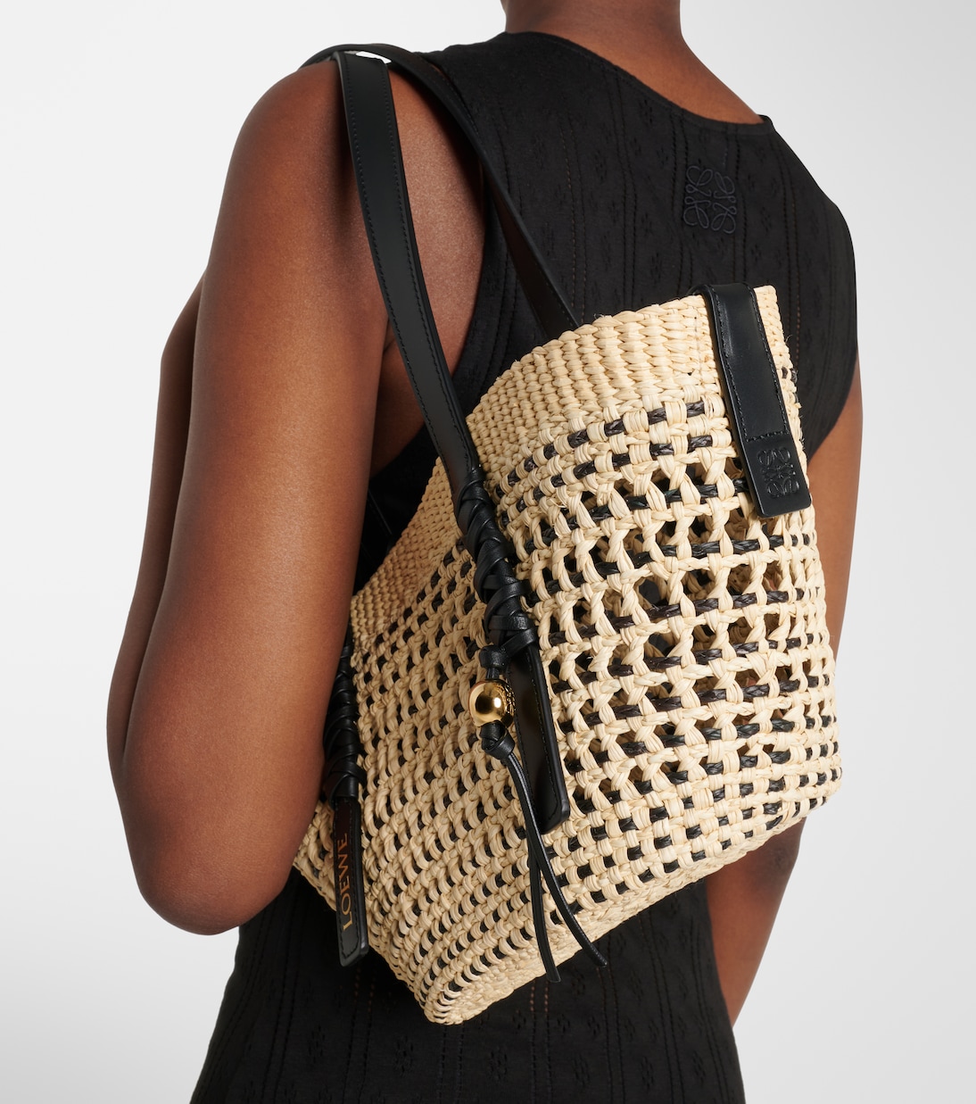 Paula's Ibiza Braid Small basket bag | Loewe