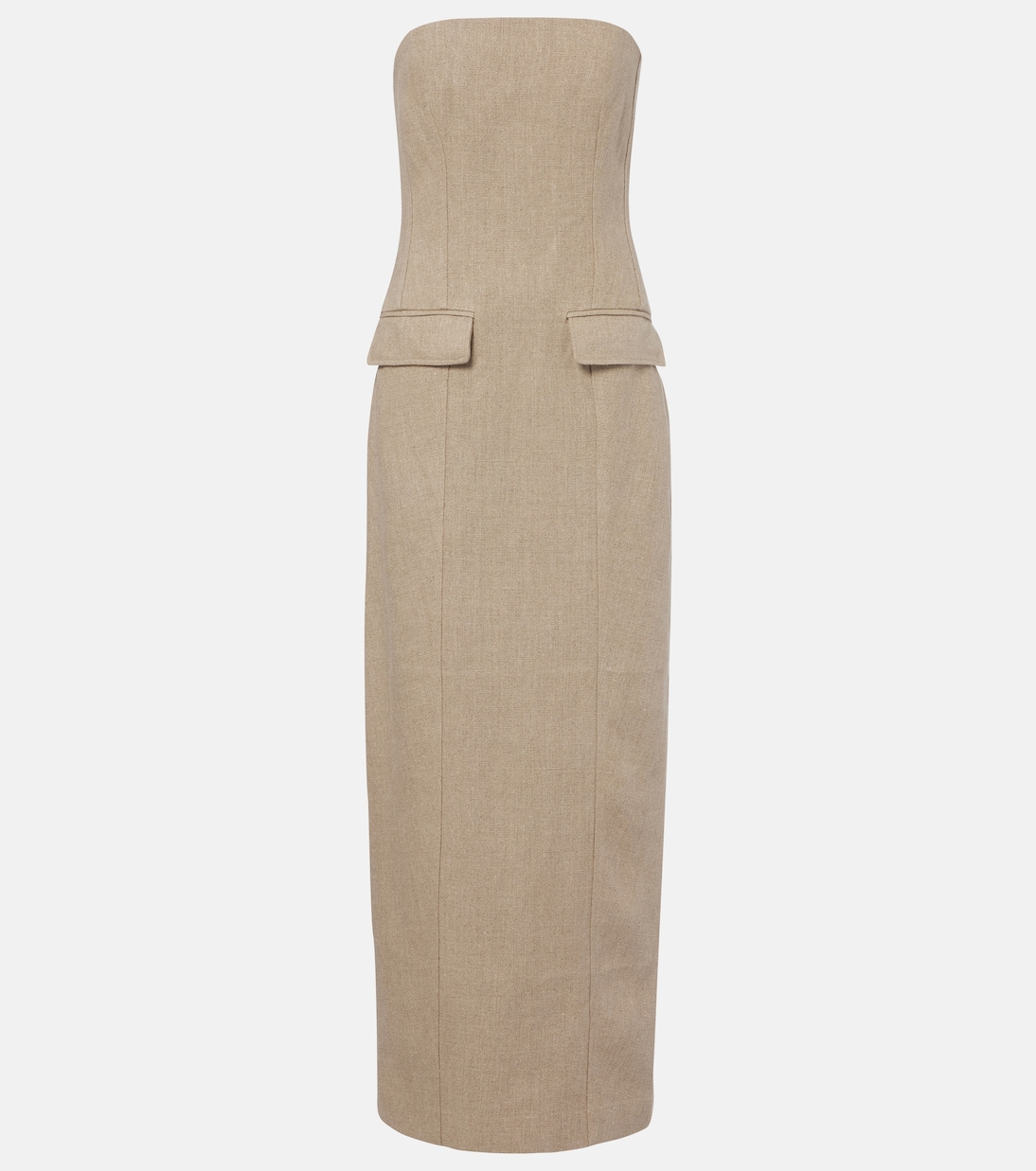 Linen maxi dress | Toteme