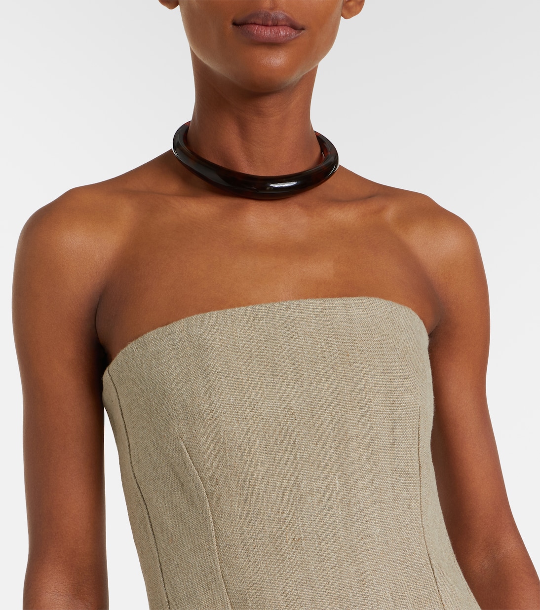 Linen maxi dress | Toteme