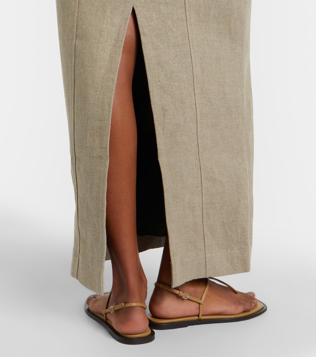 Linen maxi dress | Toteme