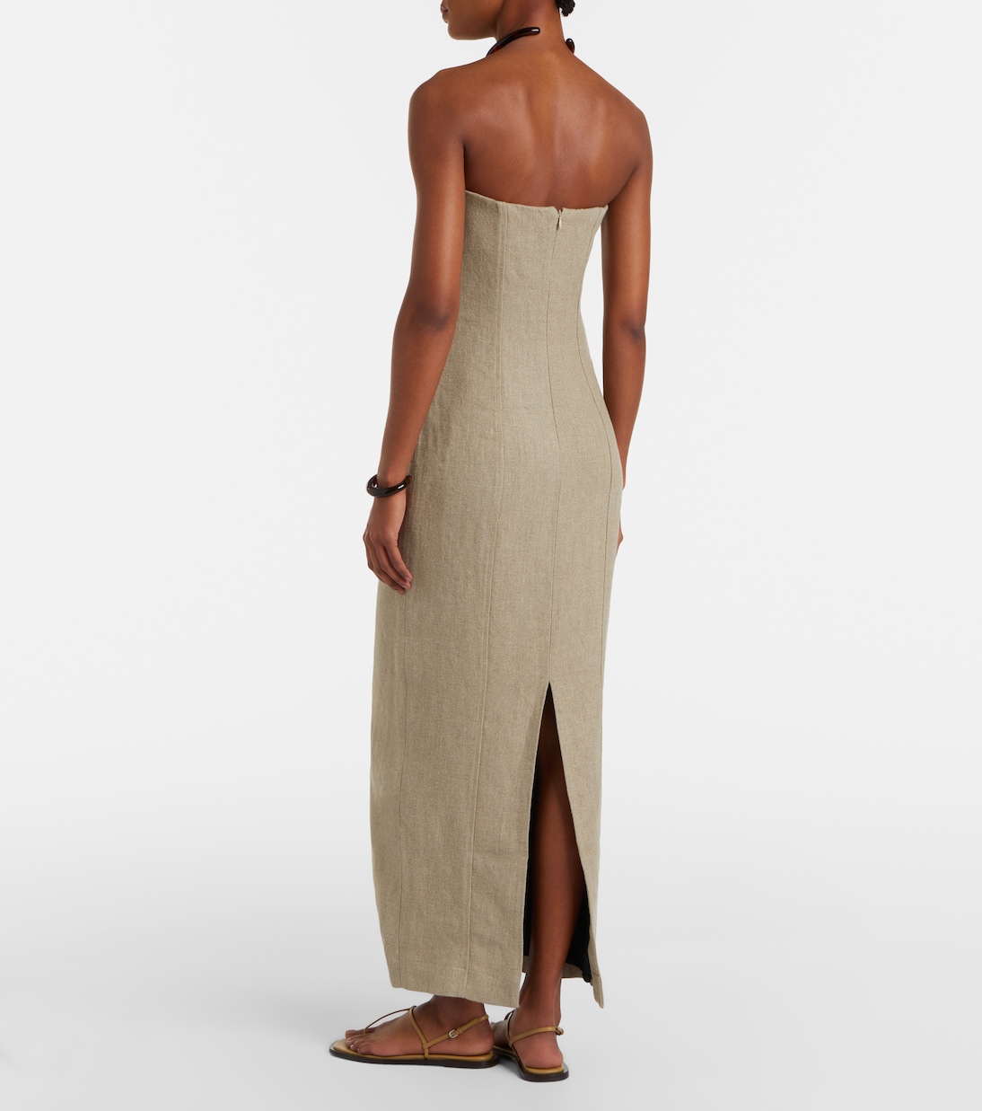 Linen maxi dress | Toteme