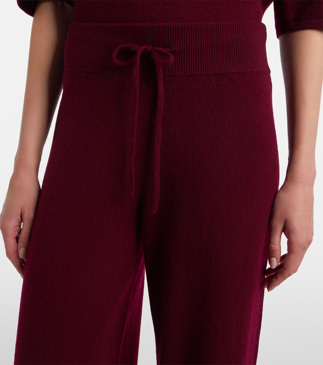 Sofi cashmere wide-leg pants | Lisa Yang