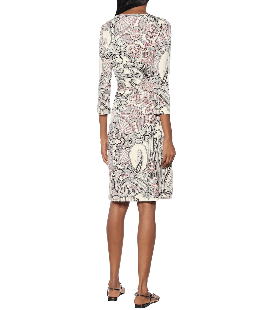 Paisley-print crêpe dress | Etro