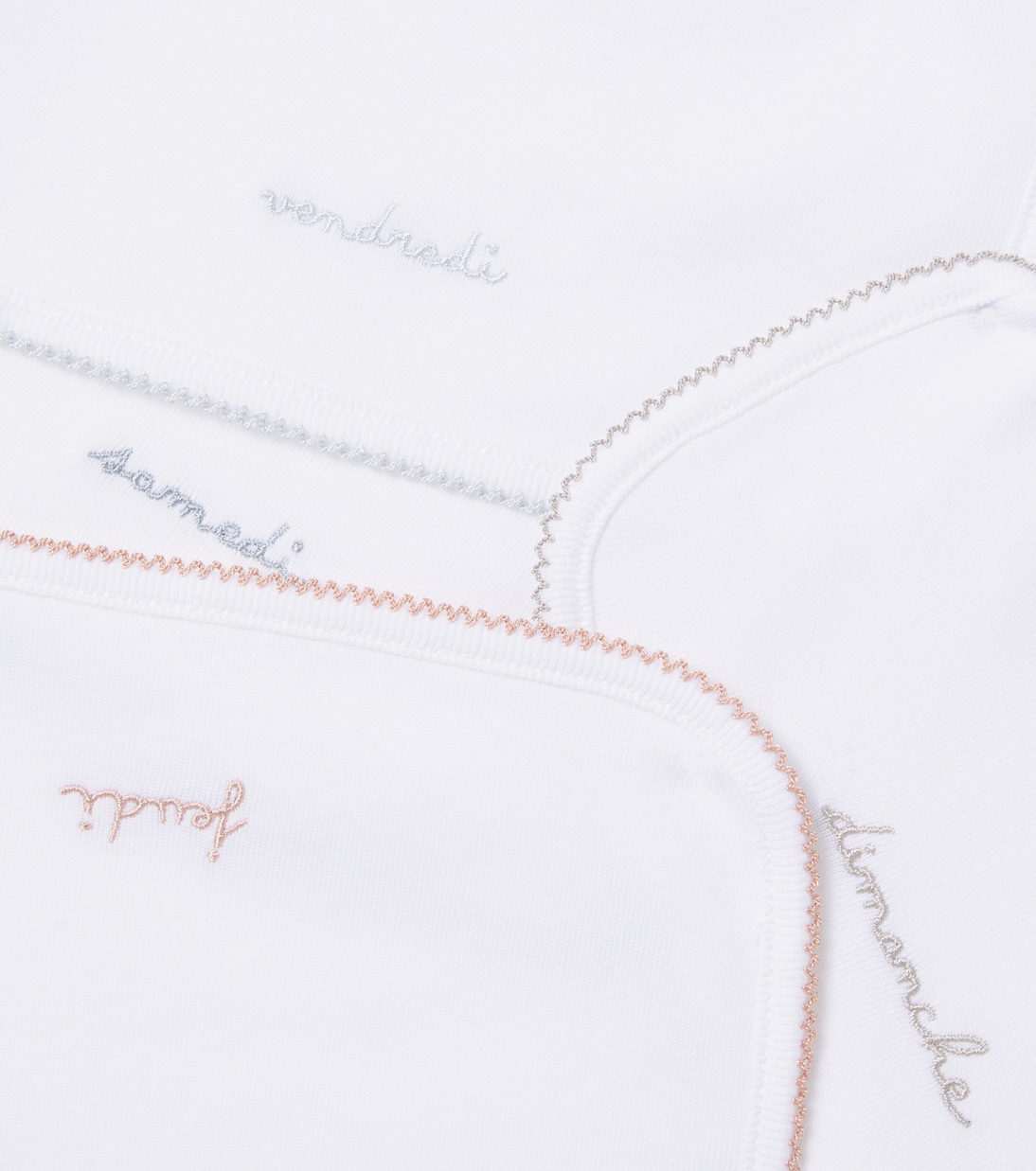 Bébé – Set de 7 bavoirs brodés | Bonpoint