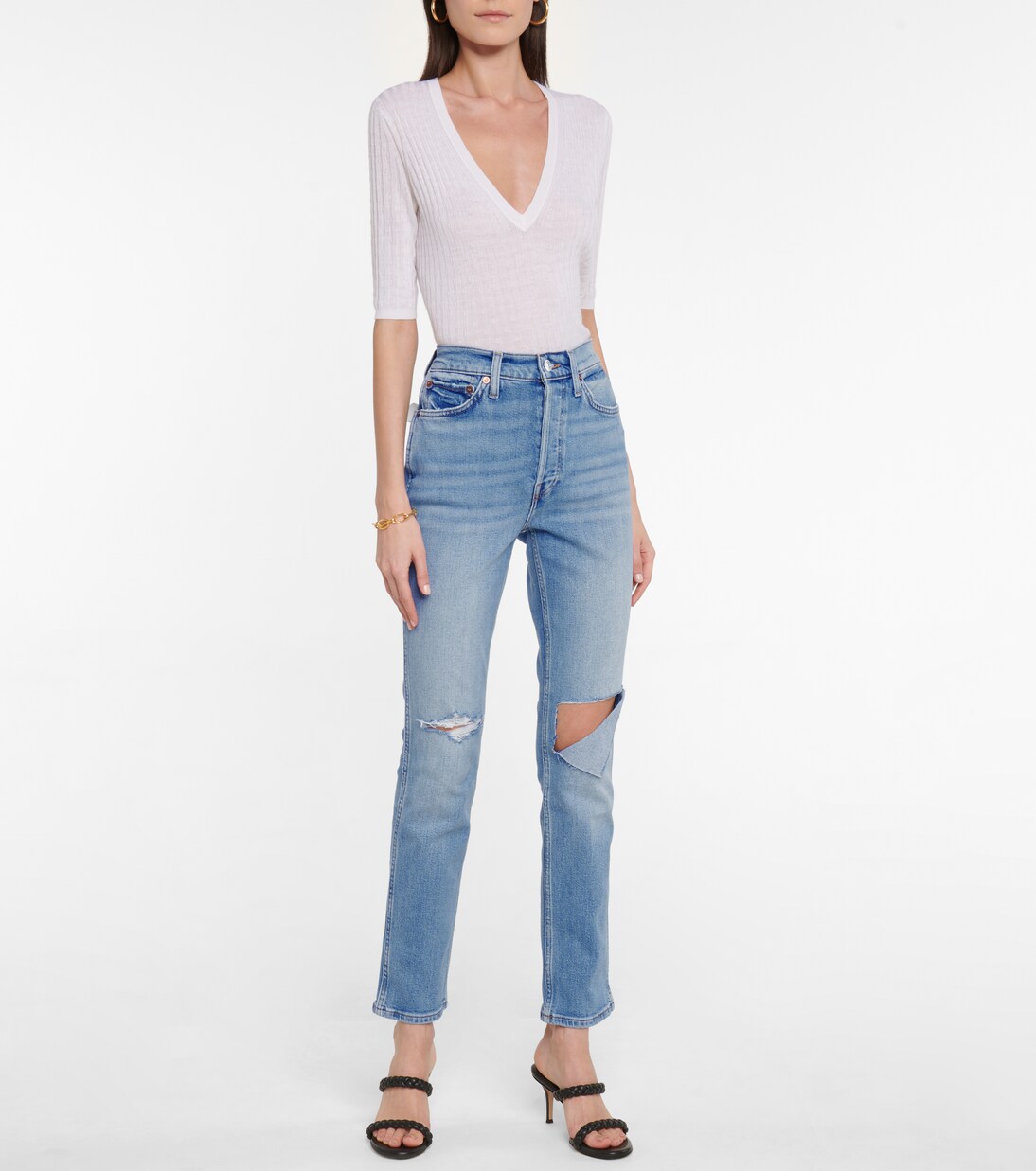 80s high-rise slim jeans | Re/Done