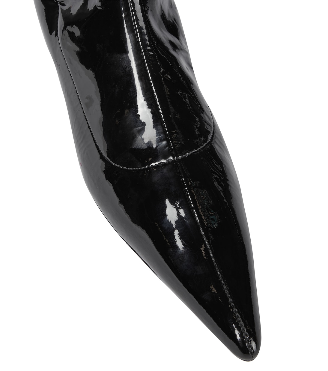 Volos patent leather over-the-knee boots | Khaite