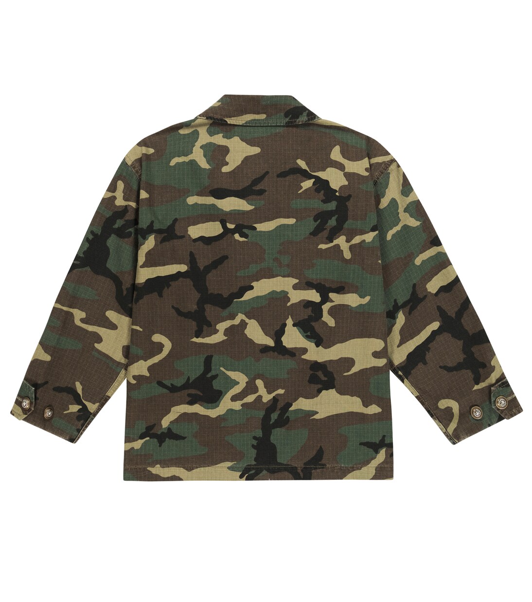 Camouflage cotton jacket | Dolce&Gabbana Kids