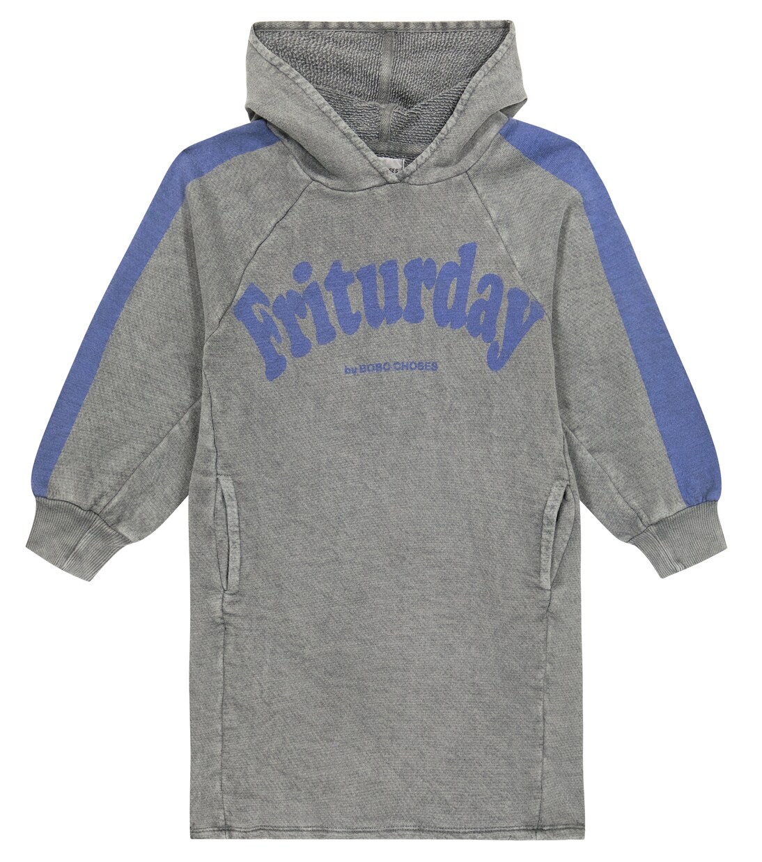 Printed jersey hoodie dress | Bobo Choses