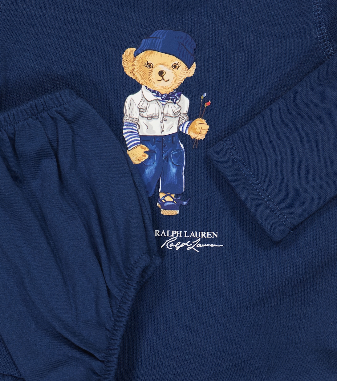 Baby Polo Bear dress and bloomers set | Polo Ralph Lauren Kids