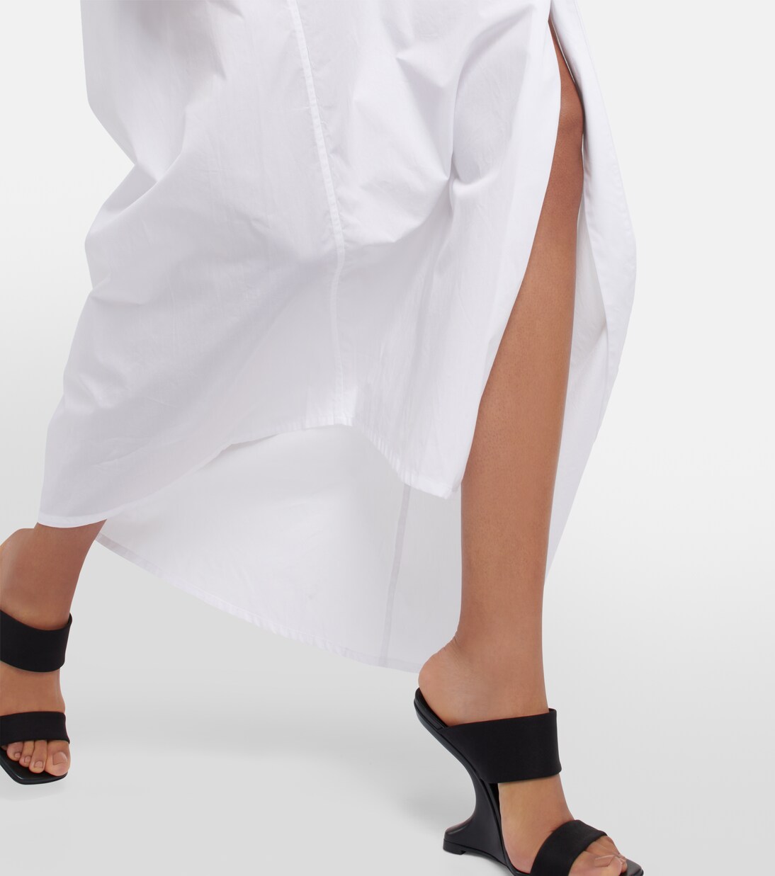 Vestido camisero Henrietta de algodón | Ann Demeulemeester