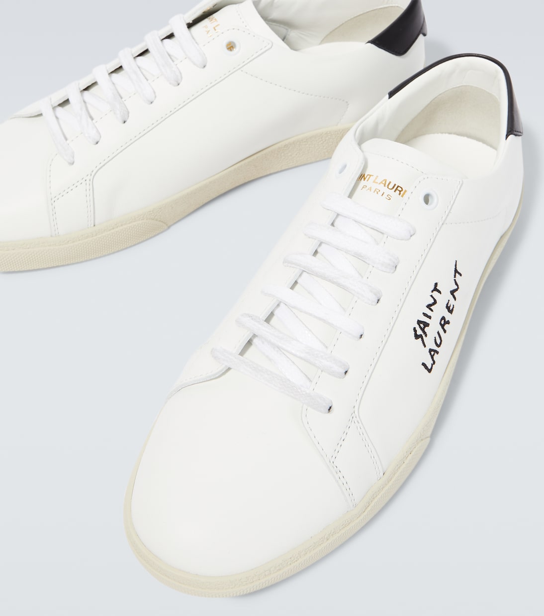 Court Classic SL/06 leather sneakers | Saint Laurent