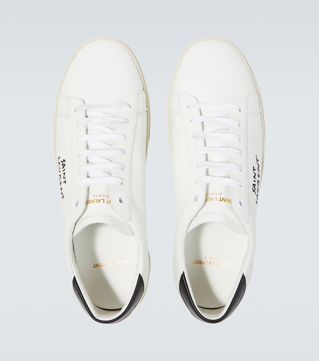 Court Classic SL/06 leather sneakers | Saint Laurent