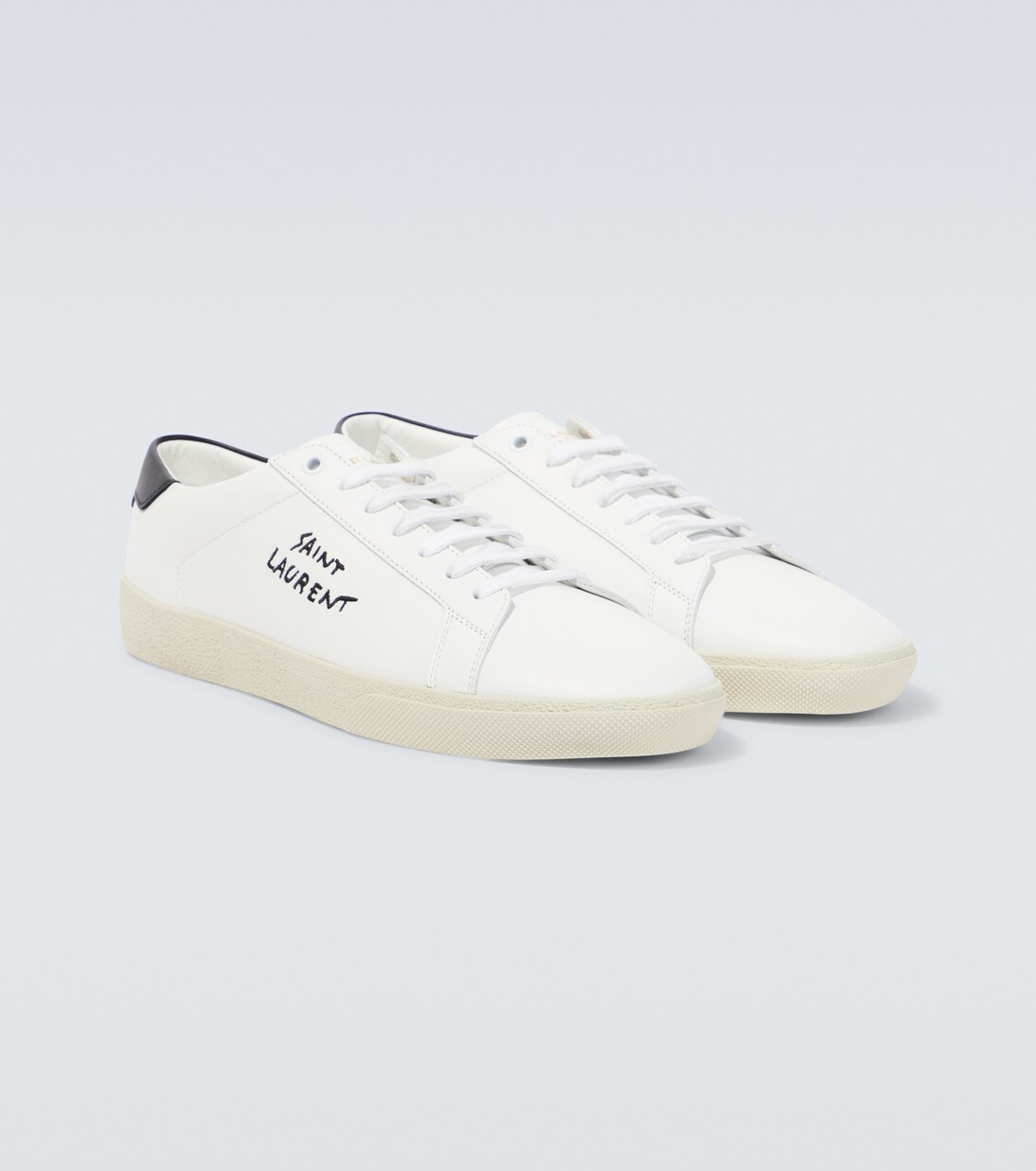 Court Classic SL/06 leather sneakers | Saint Laurent