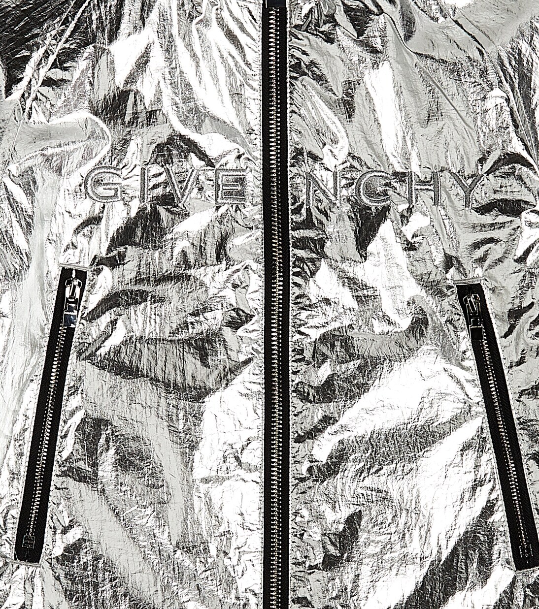 Logo metallic jacket | Givenchy Kids