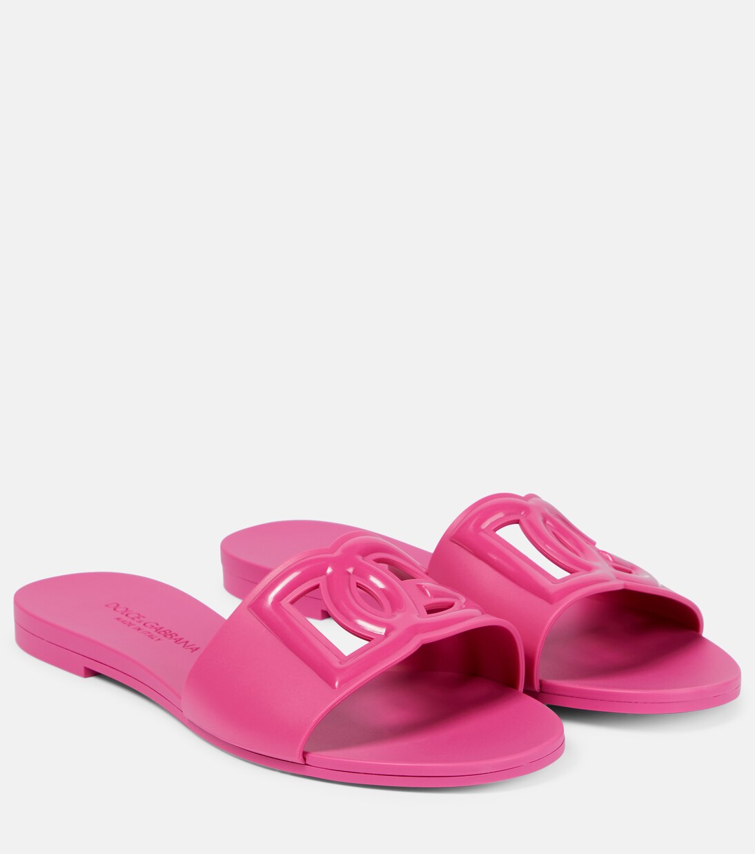 Sandalias de goma con DG | Dolce&Gabbana