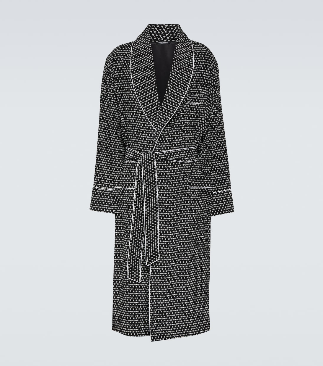 Morgenmantel aus Seide | Dolce&Gabbana