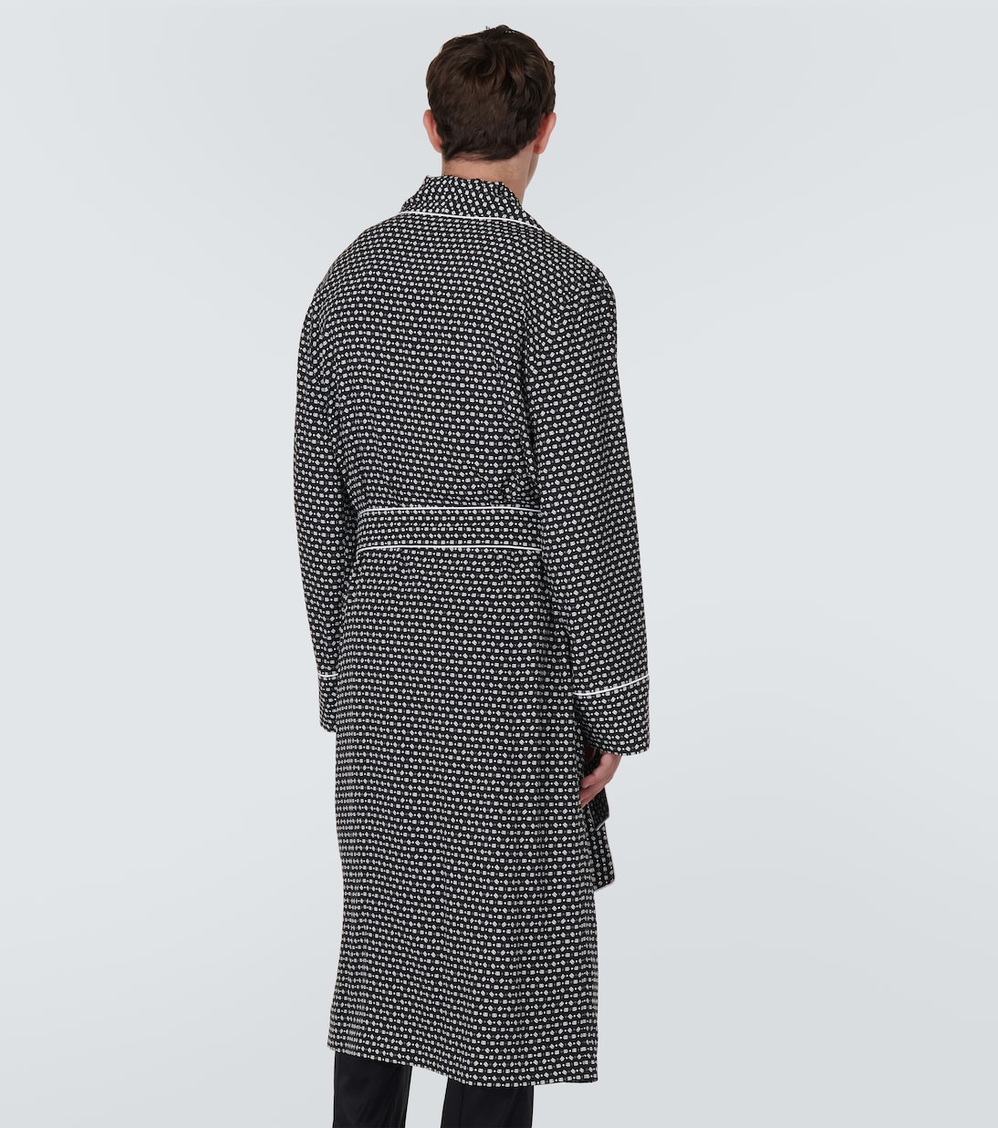 Morgenmantel aus Seide | Dolce&Gabbana