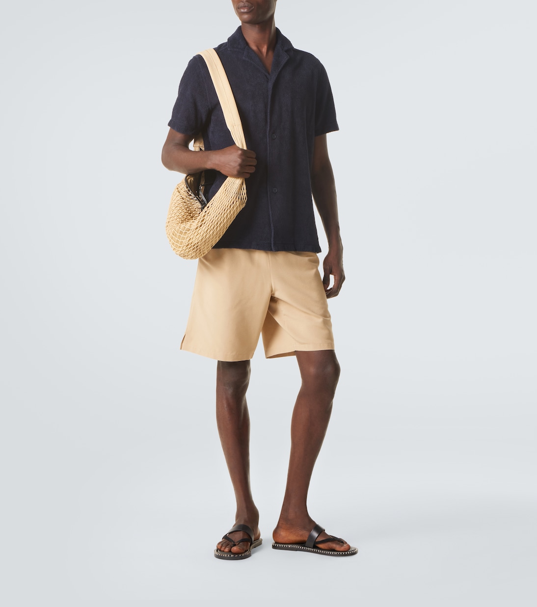 Camicia Howell in spugna di cotone | Orlebar Brown