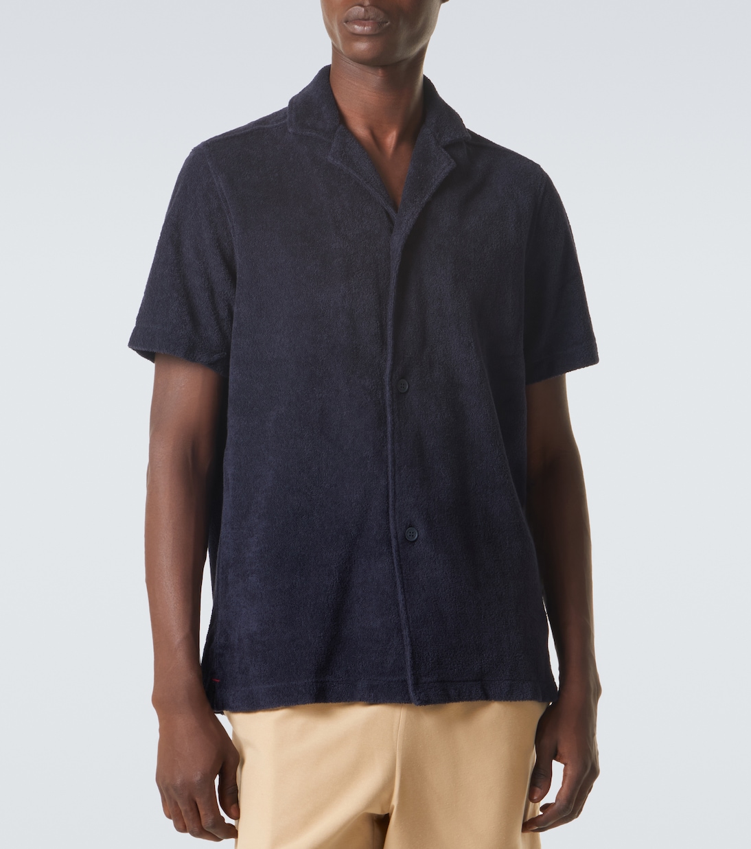 Camicia Howell in spugna di cotone | Orlebar Brown