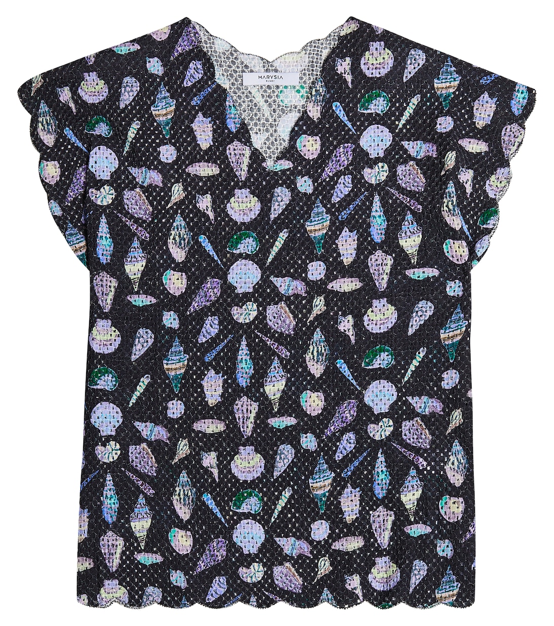 Shelby Island printed cotton shirt | Marysia Bumby