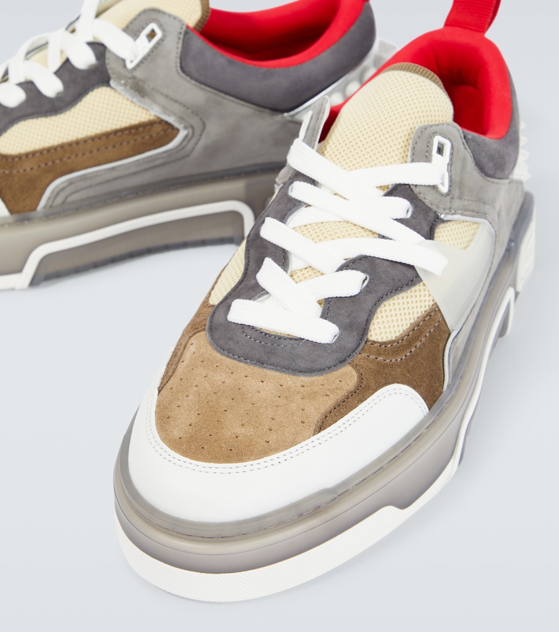 Sneakers Astroloubi aus Leder und Veloursleder | Christian Louboutin