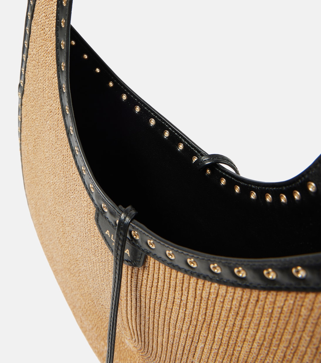 One Piece Medium paper straw shoulder bag | Alaïa