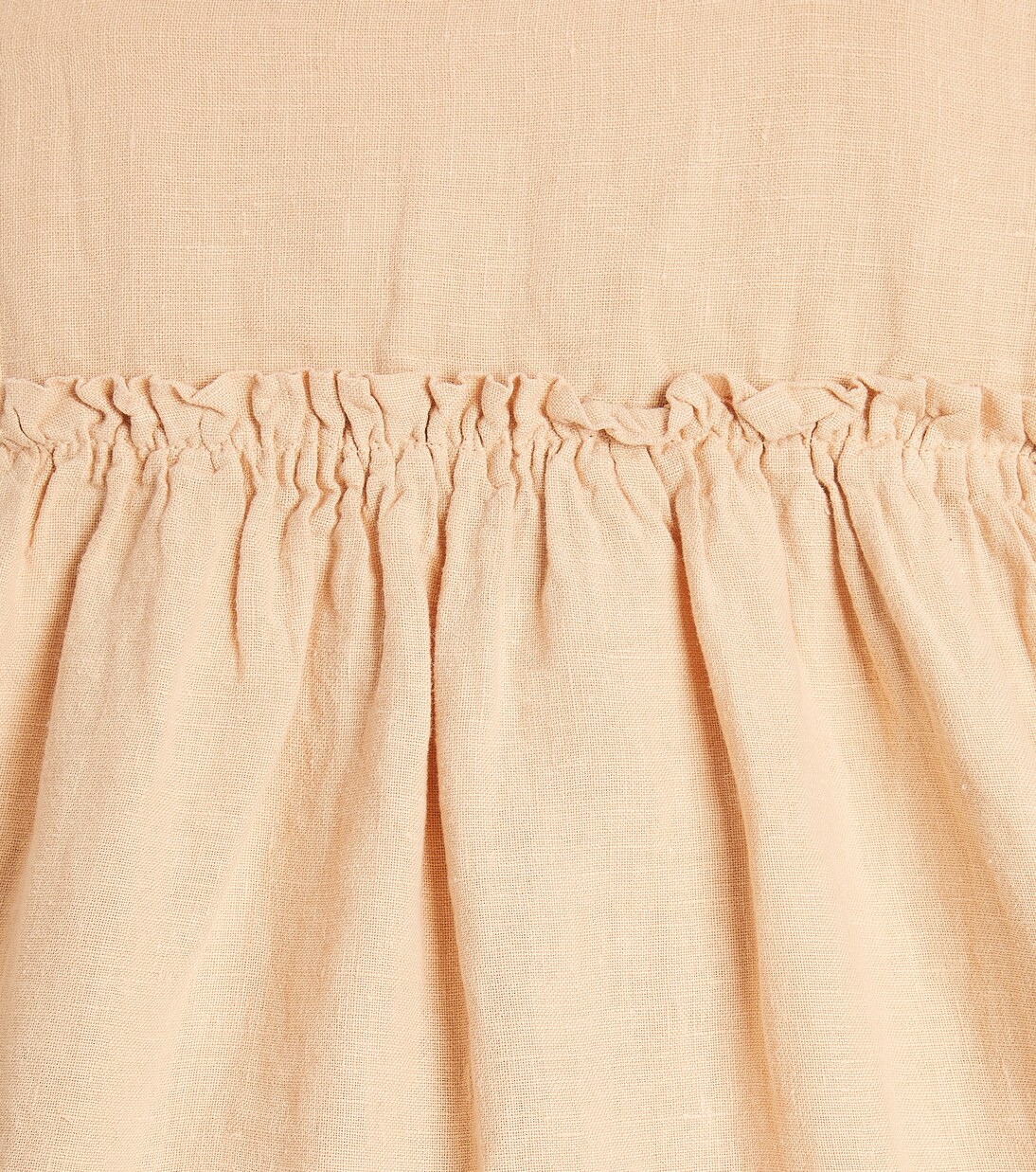 Janne tiered linen dress | Donsje