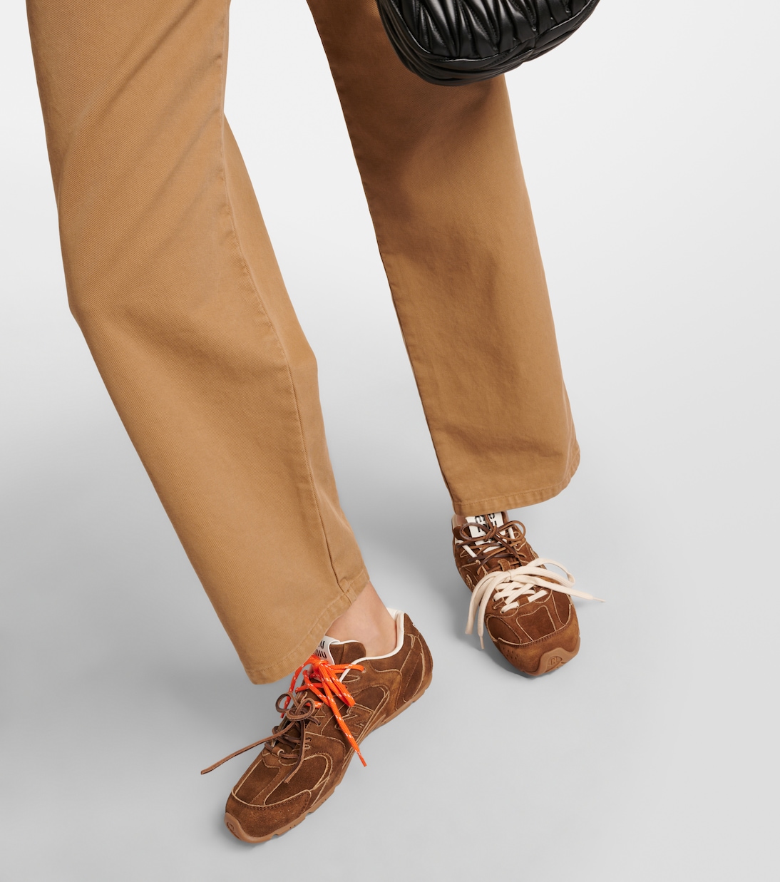 x New Balance 530 SL suede sneakers | Miu Miu