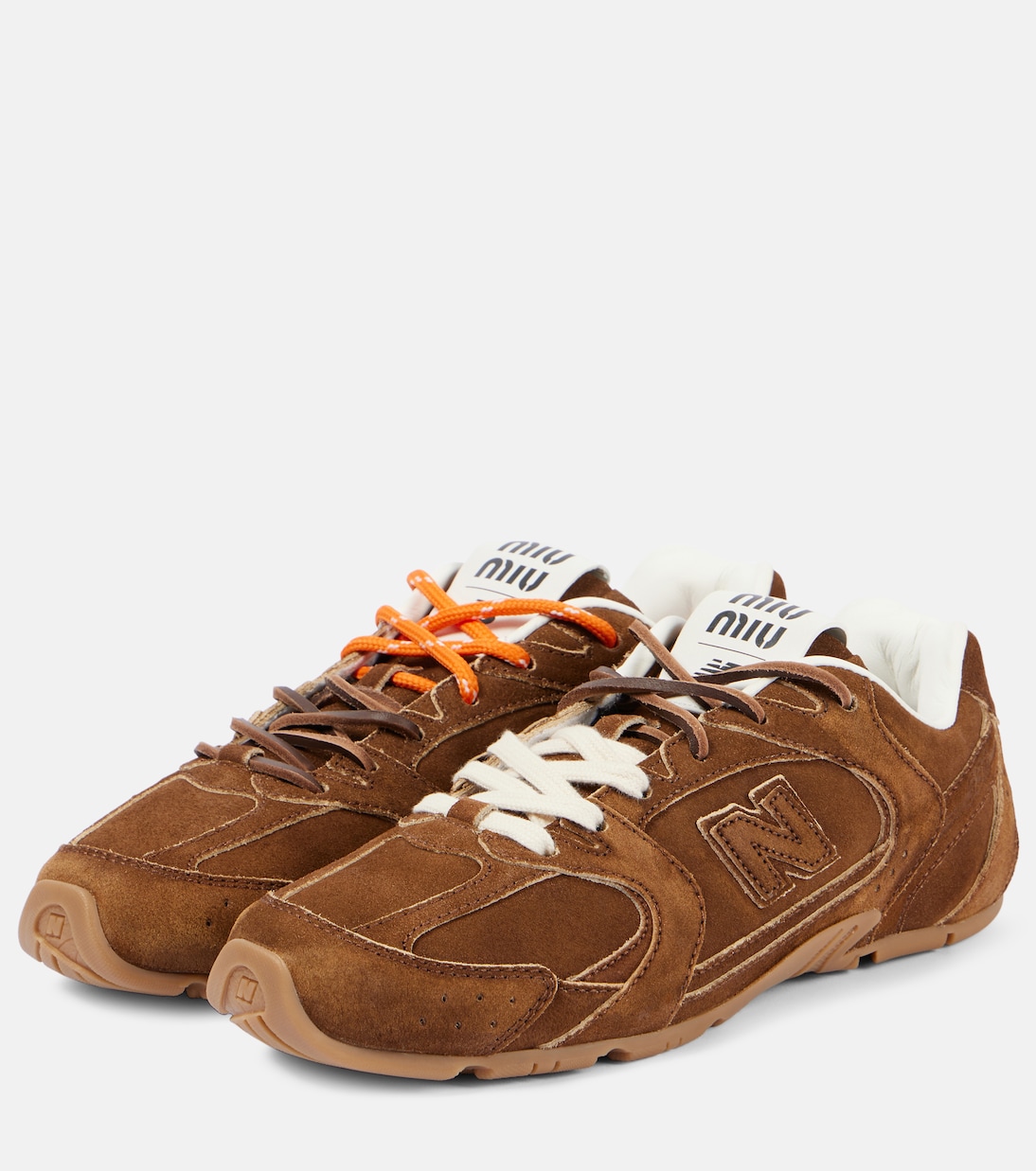 x New Balance 530 SL suede sneakers | Miu Miu