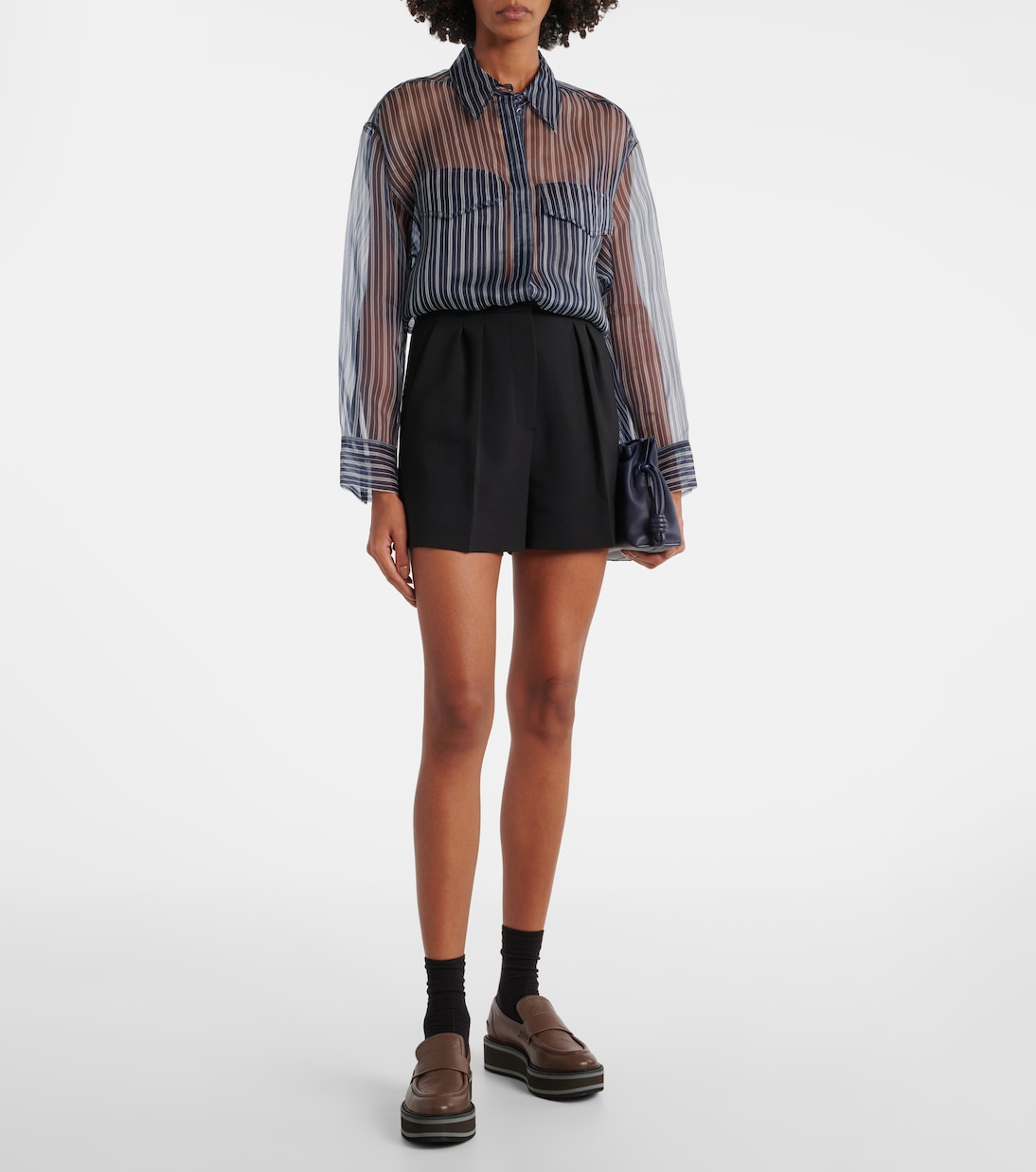 Bahati leather platform loafers | Clergerie