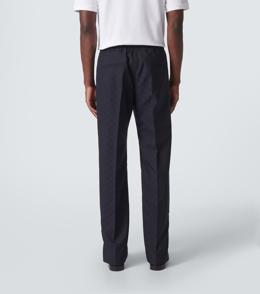 GG mid-rise straight pants | Gucci