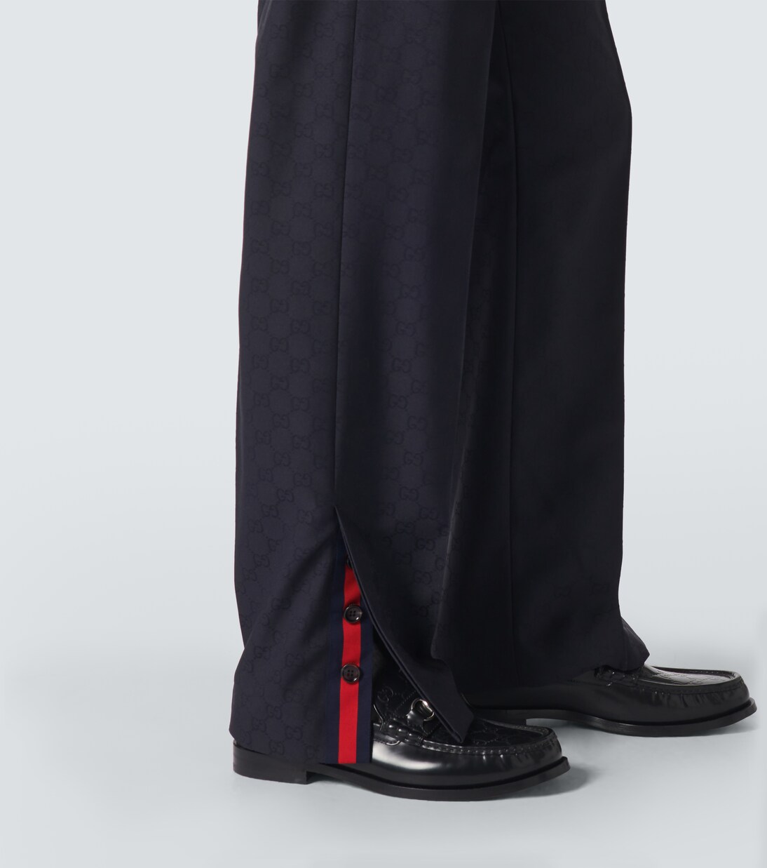 GG mid-rise straight pants | Gucci