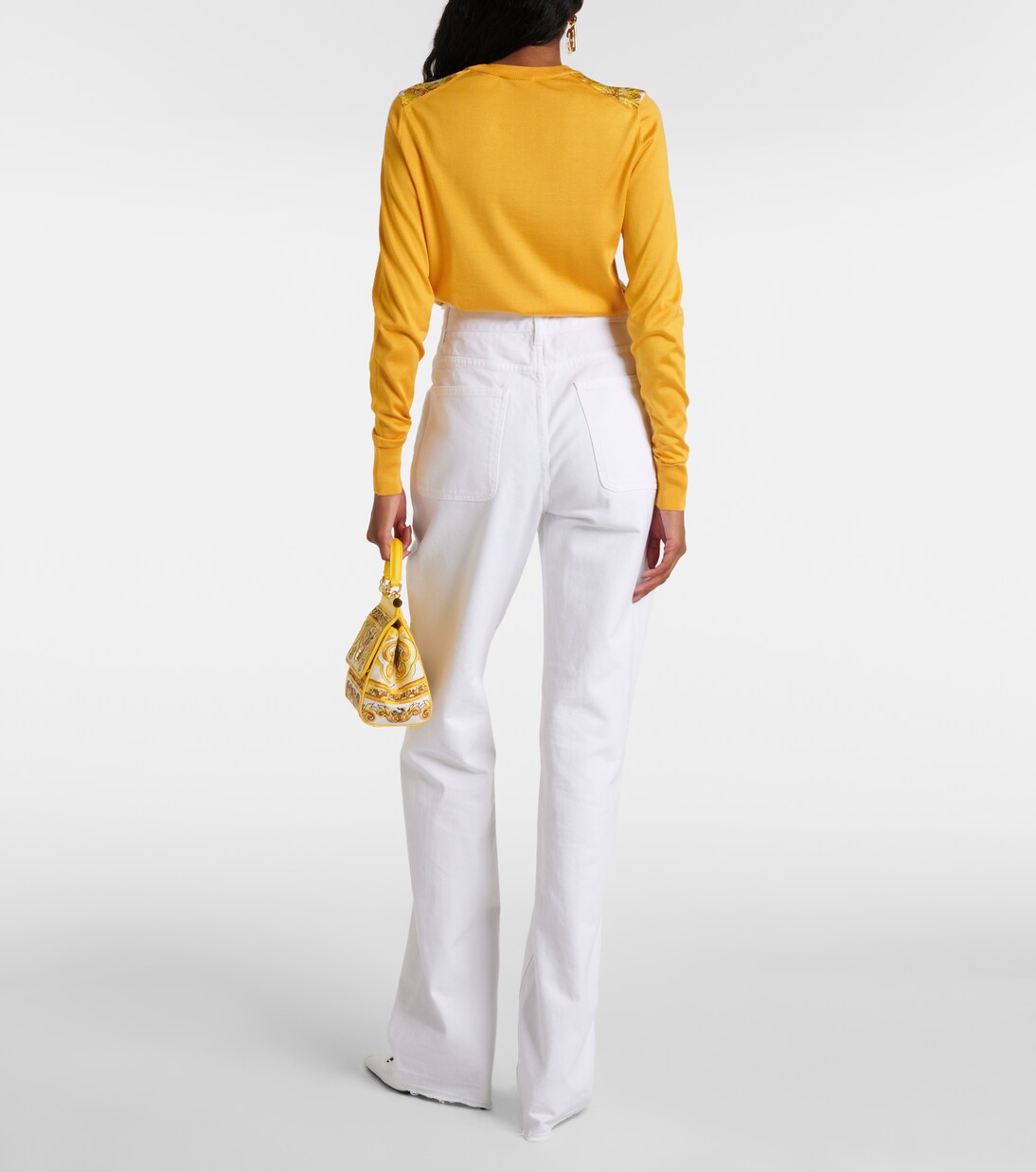 High-Rise Wide-Leg Jeans | Dolce&Gabbana