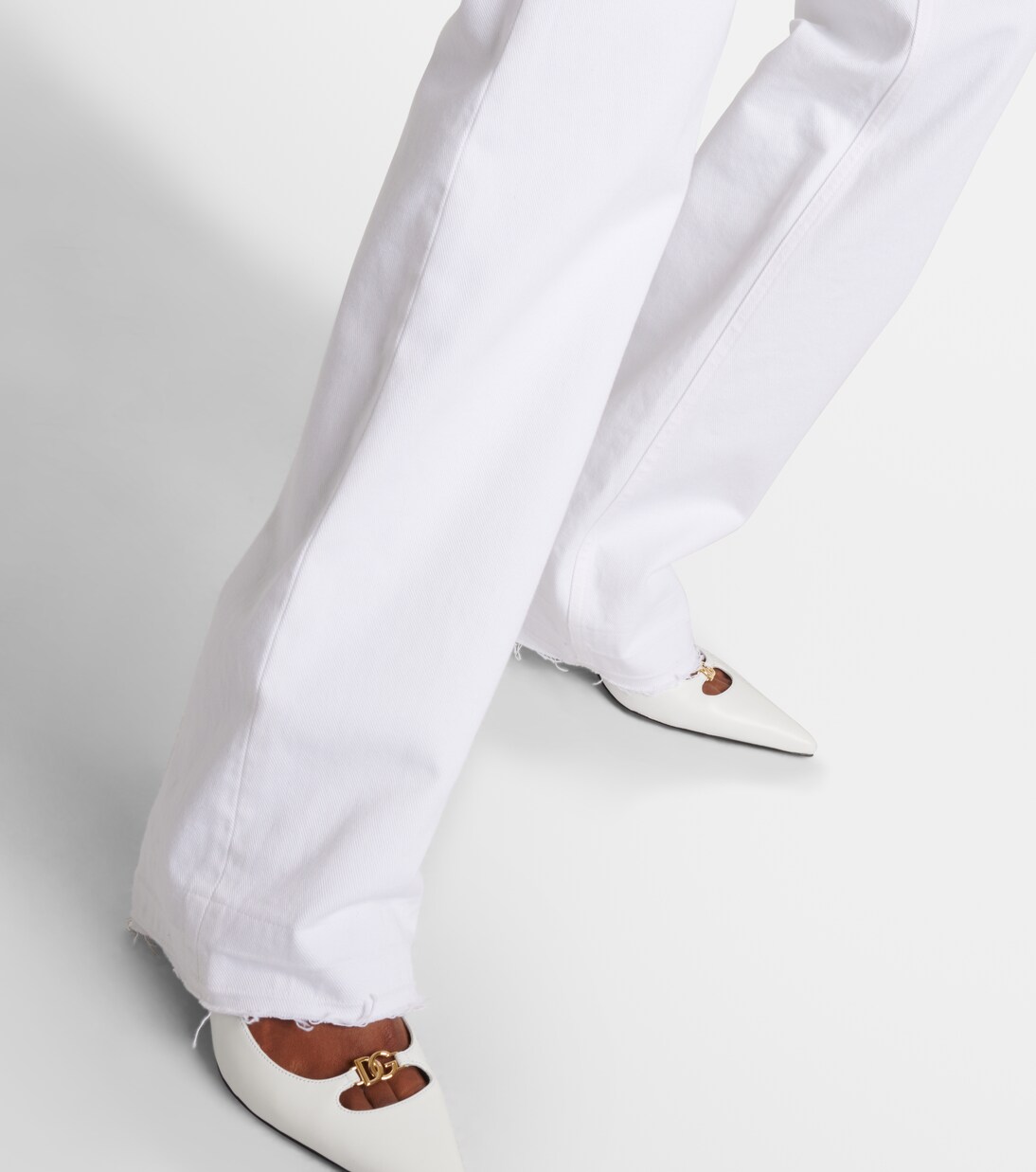 High-Rise Wide-Leg Jeans | Dolce&Gabbana