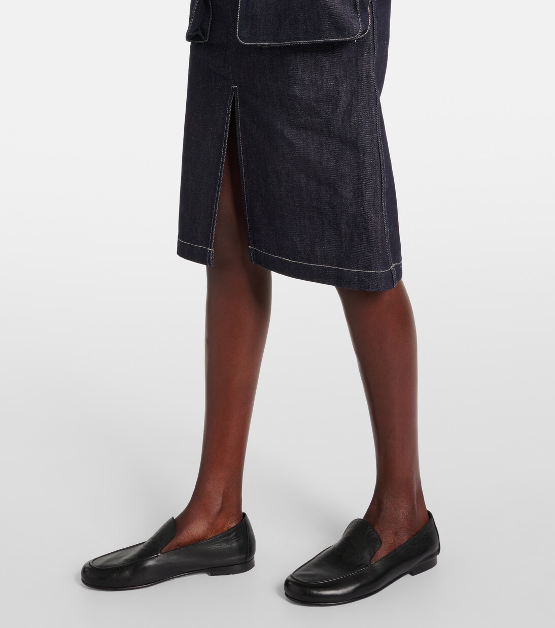 Denim pencil skirt | CO