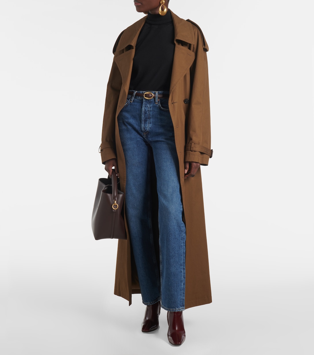 High-Rise Straight Jeans 90's Pinch Waist Long | Agolde