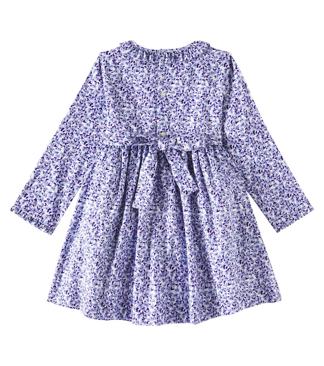 Manzanilla smocked floral cotton dress | La Coqueta
